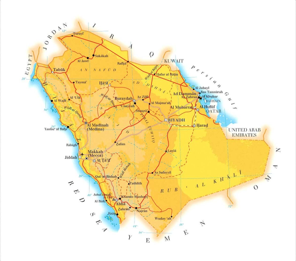 dammam К картата