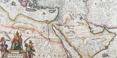Старата карта Саудитска Арабия